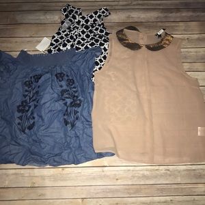 SIZE LARGE TOPS BUNDLE BRAND NEW WITHOUT TAGS